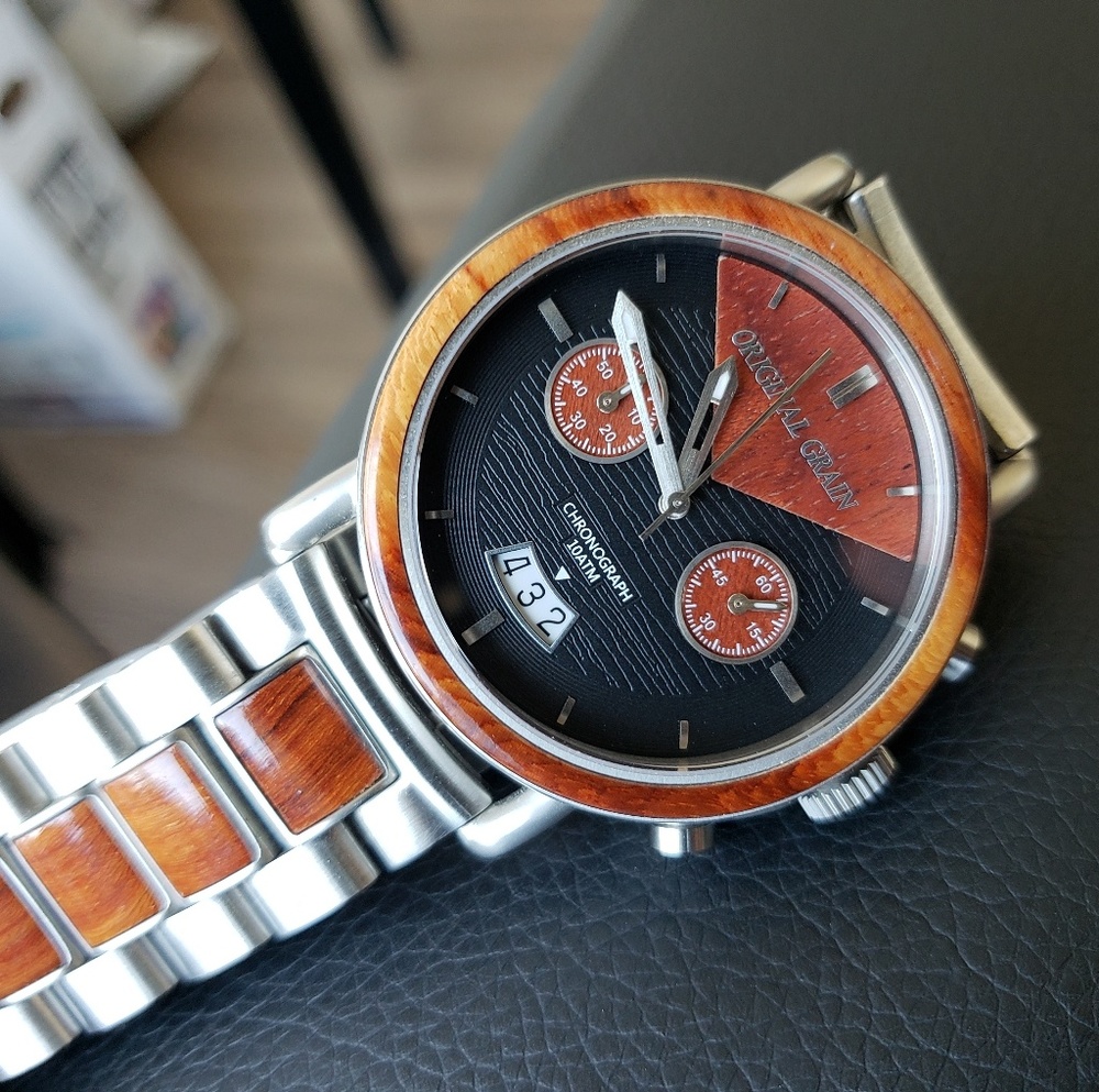 Alterra Chrono Redline 44mm by Original Grain.